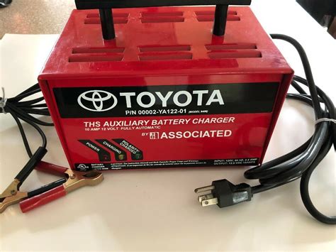 electric toyota car external charger power box|Toyota hybrid battery charger.